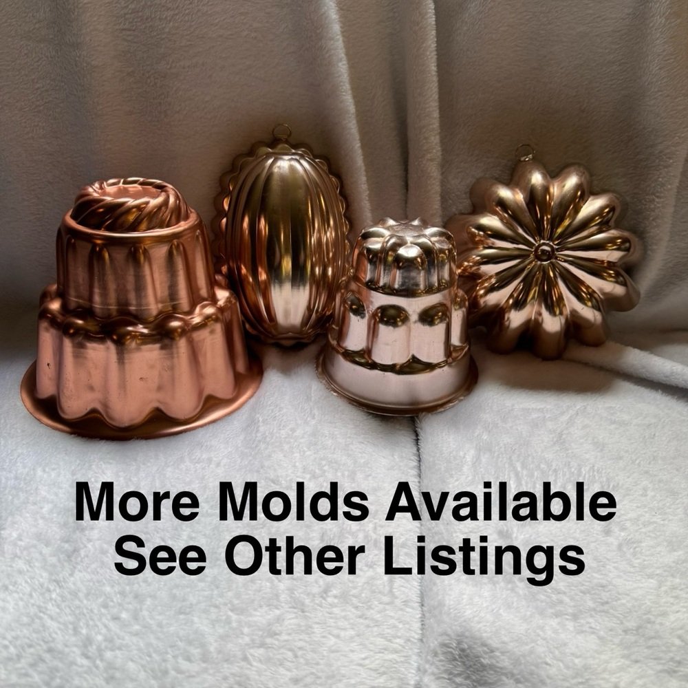 Vintage Copper Gelatin Mold - Picture 7 of 7